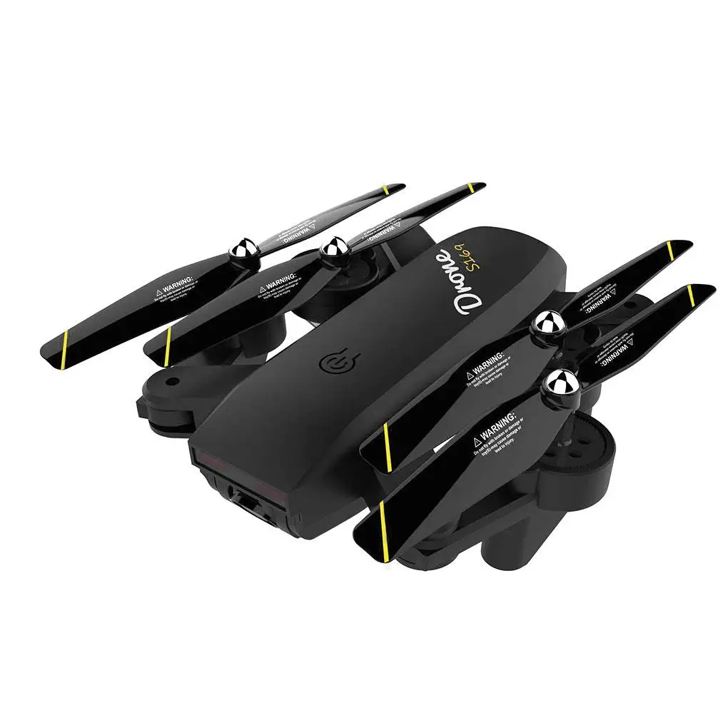 

Mini Drone Selfie WiFi Dual HD Camera Foldable Arm Optical Flow Positioning Smart RC Quadcopter Toy
