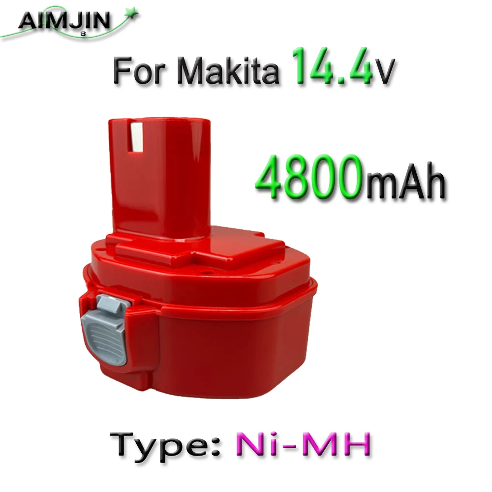 

14.4V 4800mAh Ni MH Rechargeable Battery Suitable For Battery Replacement Of Makita PA12 PA14 PA09 PA18 Cordless Power Tools