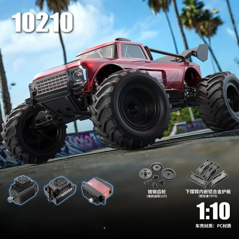 Радиоуправляемая машина 110 HYPER GO 10210 с бесщеточным двигателем, полным приводом, высокой скоростью, электрическая, внедорожная, типа «Бигфут» (art.: 3920db0f7cb03) - 3920db0f7cb03