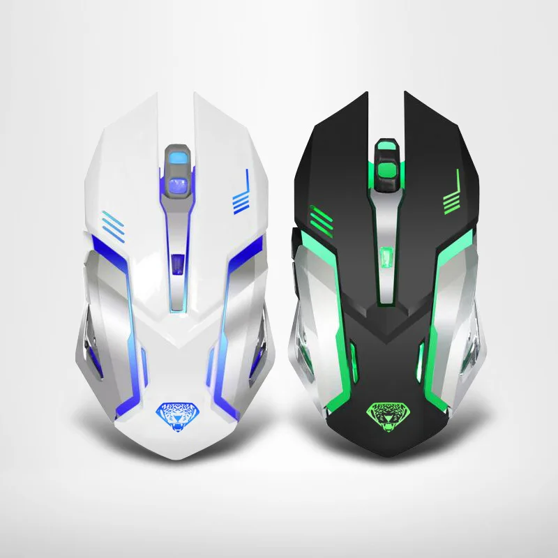 

Wireless Mute Luminous Game Office Mouse Intelligent Sleep Magic Breathing Light Gaming Mouse Mute Mouse Mute Mouse