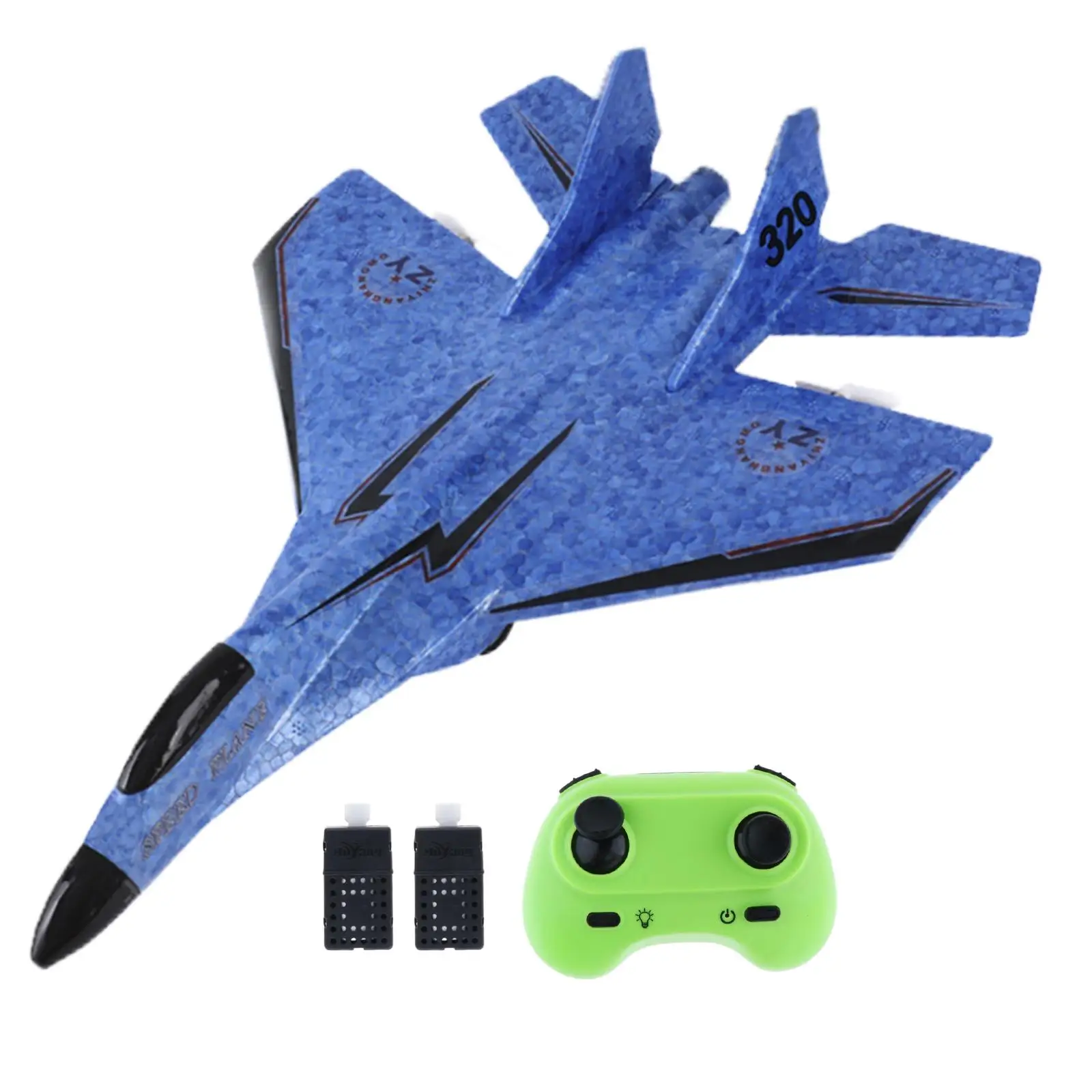 

Foam Plane Ready to Fly Anti Falling Jet Fighter Fixed Wing Aircraft RC Glider Plane Boy Gift Outdoor Toy for Beginners