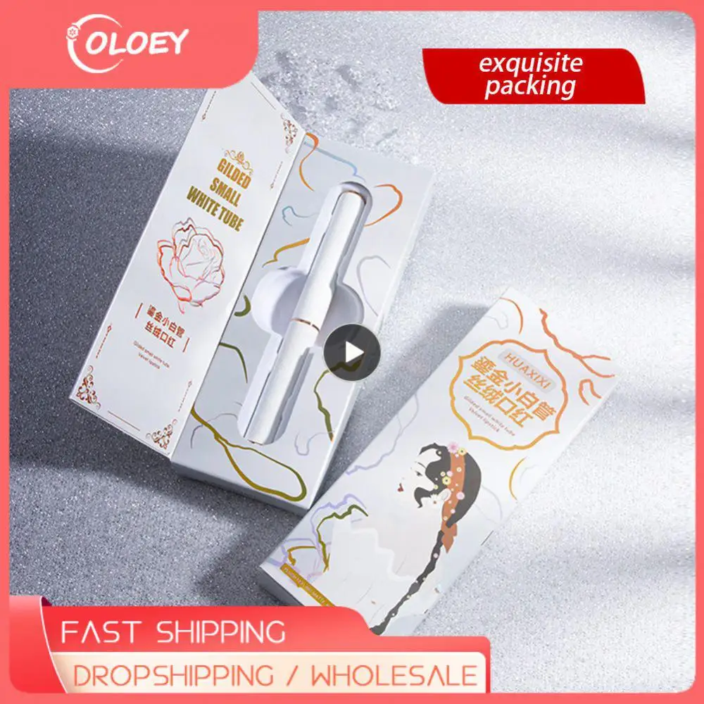 

11 Colors Moisture Lipstick Velvet Matte Lipstick Red Lip Tint Lip Glaze Cosmetics Cigarette Tube Lipstick Lips Makeup