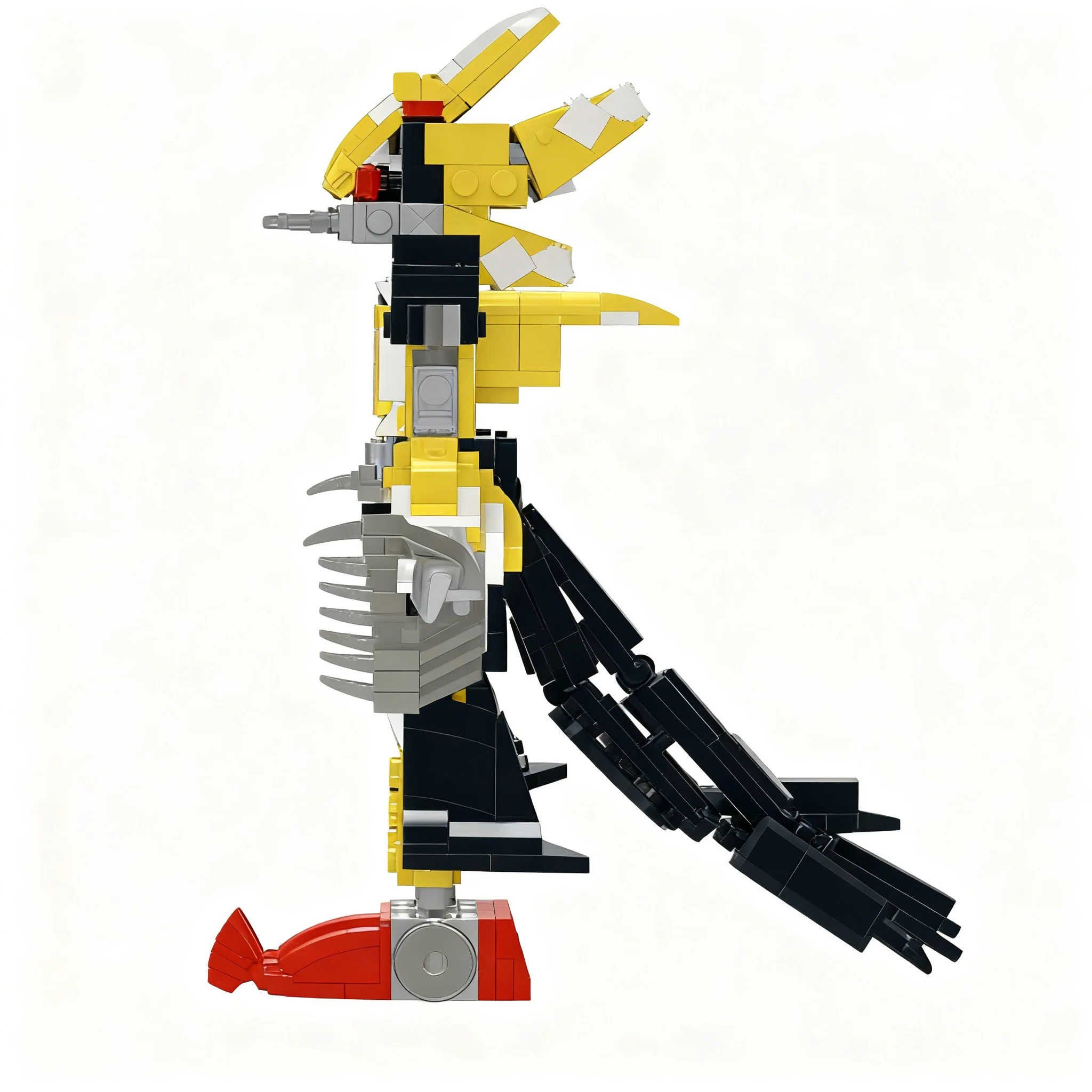 682 детали MOC Металлическая модель Соника-ежика, архитектурный 3D-конструктор, набор для сборки, идея для подарка на день рождения (art.: 3920dd093eaeb) - 3920dd093eaeb