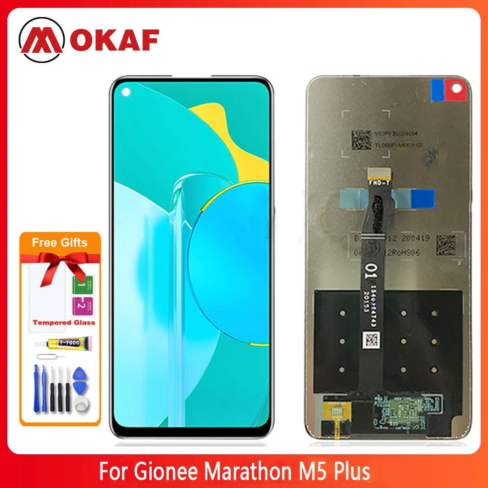 

OKANFU New Original For Honor 30s LCD display Touch Screen Digitizer assembly For Honor 30s LCD CDY-AN90 replacement repair