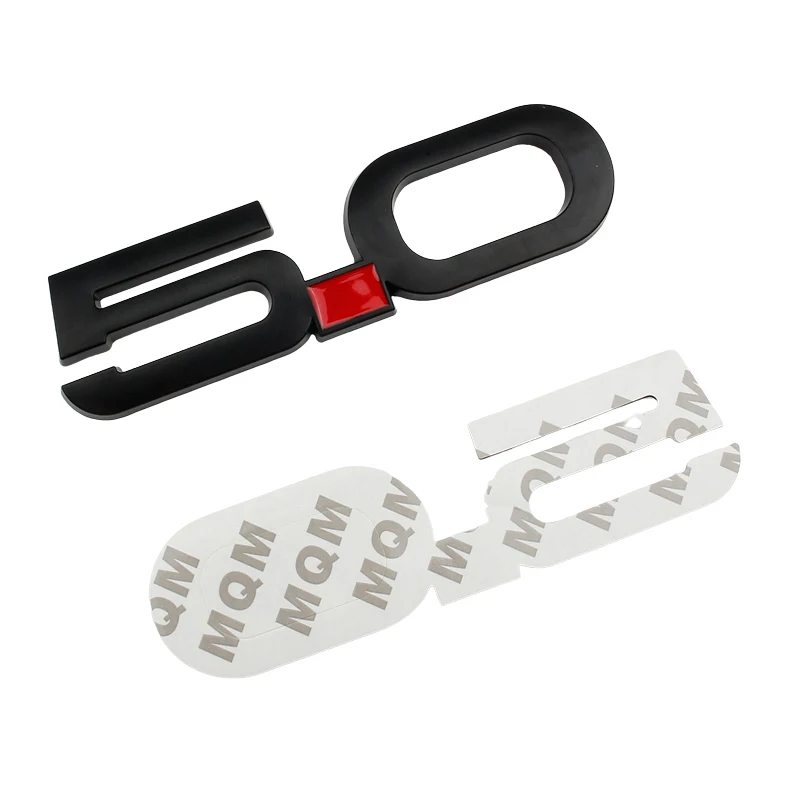 Автомобильные 3D металлические 5 0 наклейки с логотипом для Ford Mustang GT GT50 2021 2020 2019 2018