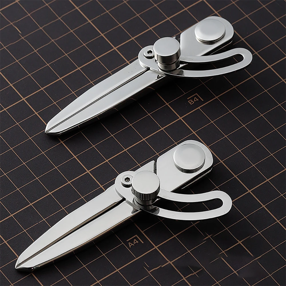 

Измеритель расстояния по краям из нержавеющей стали, настраиваемый измеритель ширины кромки, кожа с крыльями, обычный измеритель кожевенны...