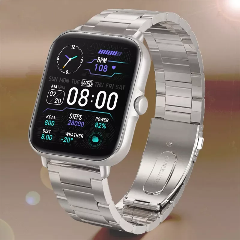

2022 New Men Smart Watch Women Bluetooth Call Full touch Fitness Tracker Waterproof ip67 Sport Smart Watch Women for IOS andriod