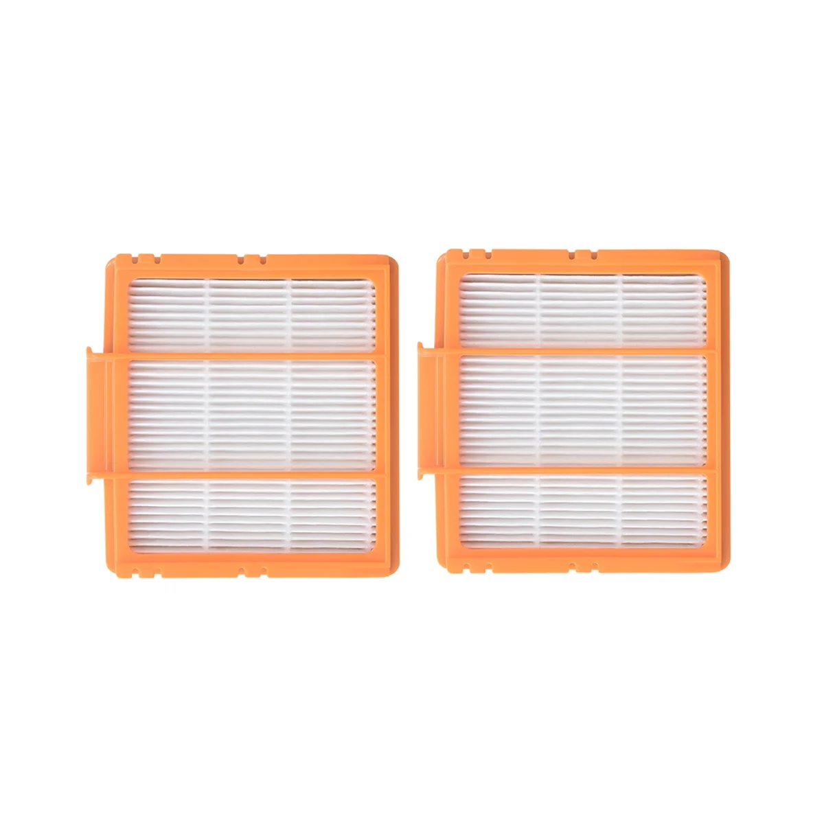 

2PCS Replacement Filter Suitable for AV2501AE AI AV2502 Smart Sweeper Accessories Filter HEPA Filter Orange