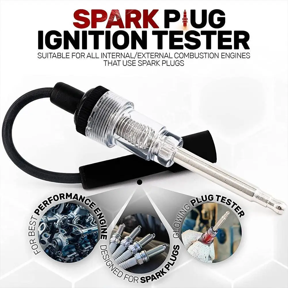 

Spark Plug Tester Ignition System Coil Engine In Line Auto Diagnostic Test Tools Ignition Spark Tester Ignition