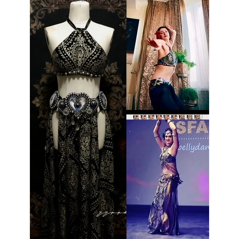Фото Индивидуальный пошив костюма для танца живота в стиле Fusion Tribal, аналогичный костюму Алисы для выступлений. №2