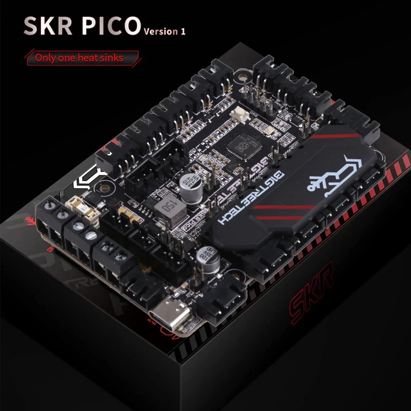 

New SKR Pico 3D Printing Motherboard V1 UART Mode Onboard TMC2209 Control Board Equipped Raspberry Pi ARM Cortex-M0+ RP2040