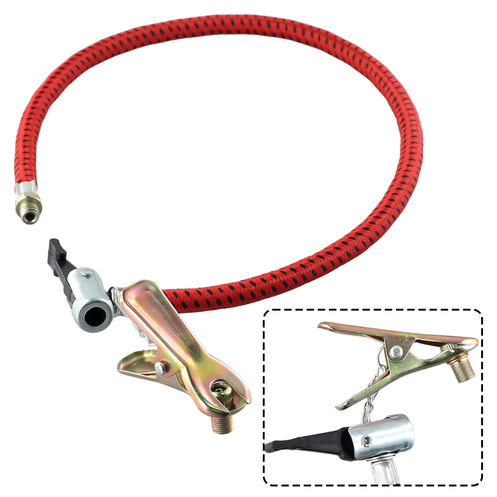 Велосипедный шланг для накачки электровелосипеда Воздушная трубка с зажимом UK