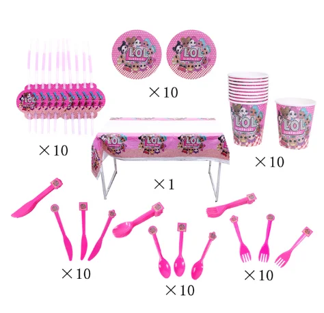 Продажа Кукла сюрприз LOL, вечерние НКИ, украшение для детского дня рождения, игрушечный костюм, мультяшная аниме-фигурка, одноразовая посуда, рождес... Дешево Кукла сюрприз LOL, вечерние НКИ, украшение для детского дня рождения, игрушечный костюм, мультяшная аниме-фигурка, одноразовая посуда, рождес...