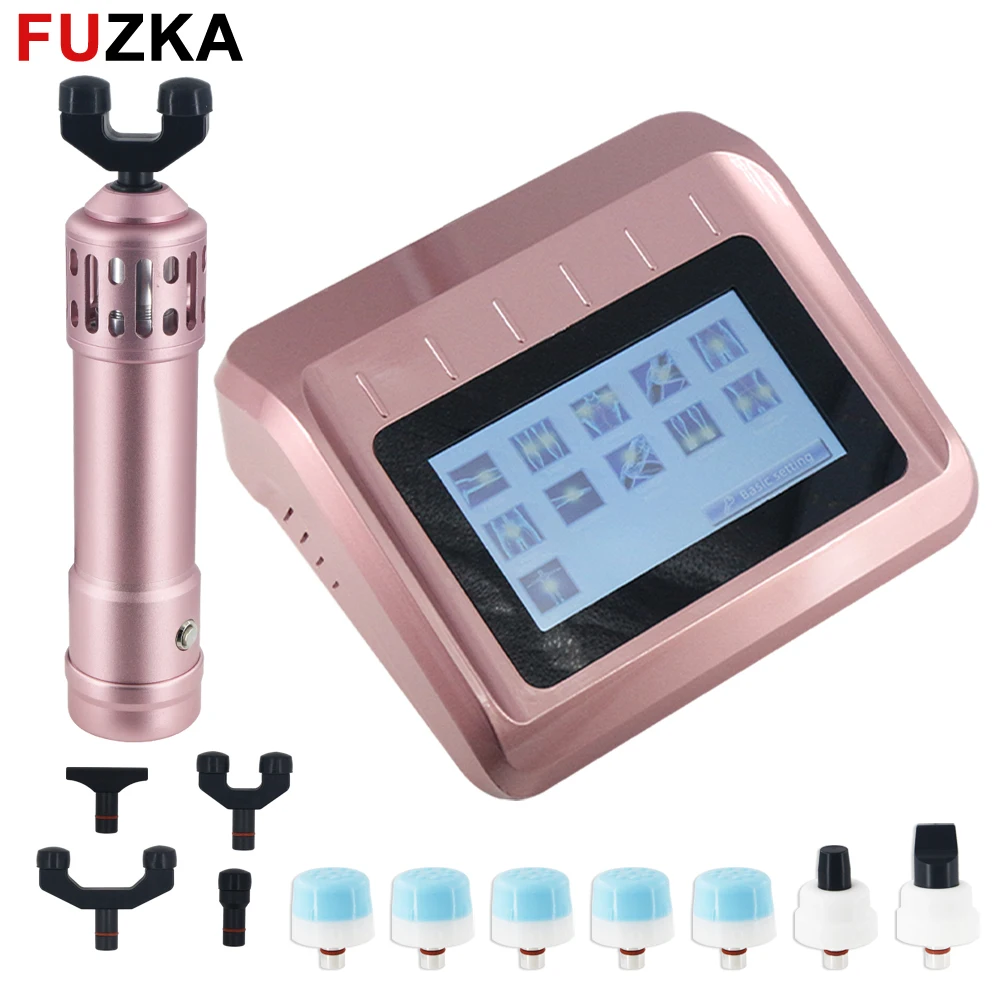 

2in1 Shockwave Therapy Machine For ED Treatment Relief Pain Massage Gun New Portable Shock Wave Chiropractic Adjusting Tool