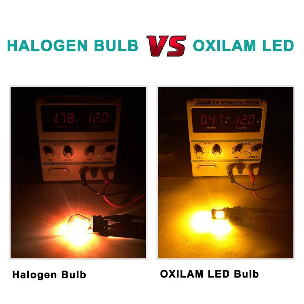 Светодиодные поворотники 3157-светодиодные лампы янтарно-желтого цвета 3020 Smd