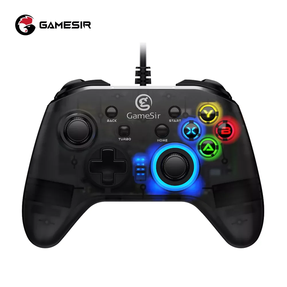 

GameSir T4w USB Wired Gaming Controller Gamepad with Asymmetric and Vibrating Motor PC Joystick for Windows 7 8 10 11