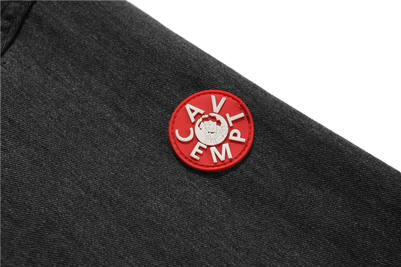 Куртка CAVEMPT C.E для мужчин и женщин винтажная черная рубашка в минималистичном