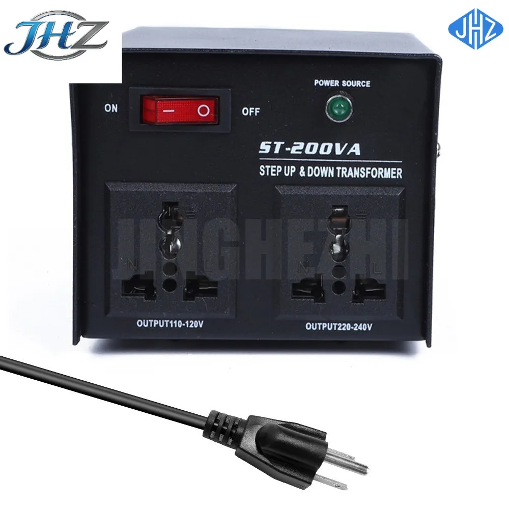 Фото Интеллектуальный преобразователь напряжения JHZ 200 Вт для дома, 100-220 В, бытовой электроприбор №1