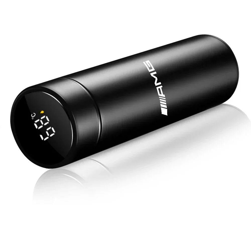 

Для Mercedes Benz 500 мл умная термокружка с фильтром, колба для кофе, напитков, дисплей температуры для Mercedes Benz Class A Class C200 GLC