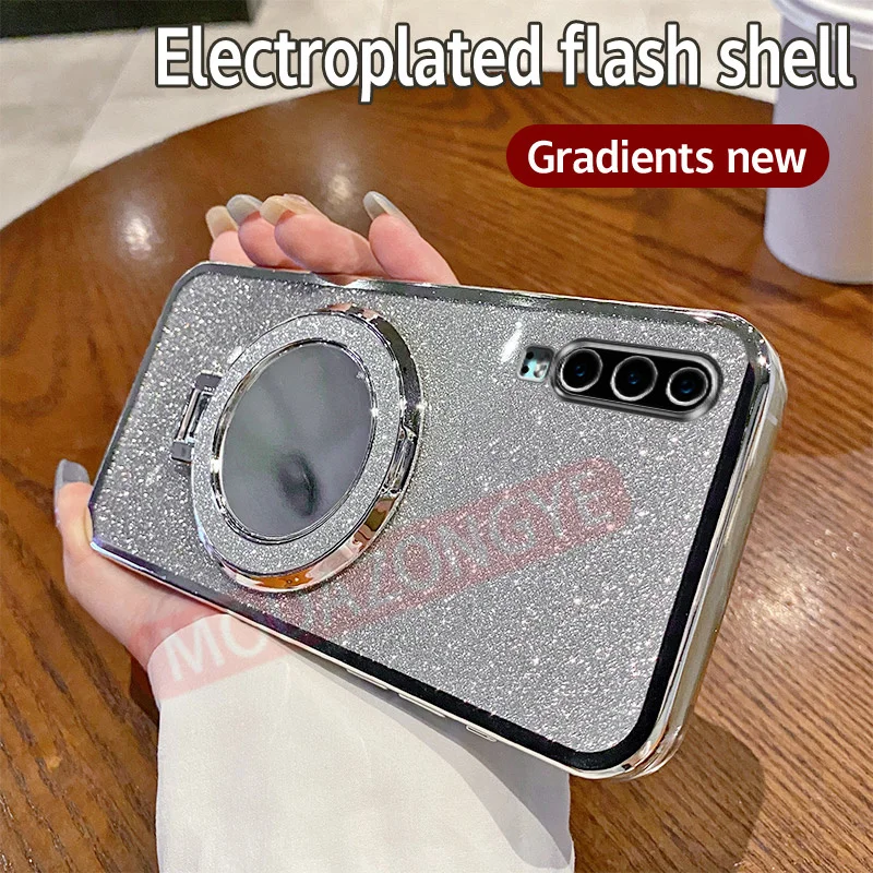 Чехол для Huawei P30 Lite силиконовый Гальванизированный мягкий чехол из ТПУ Nova 4e