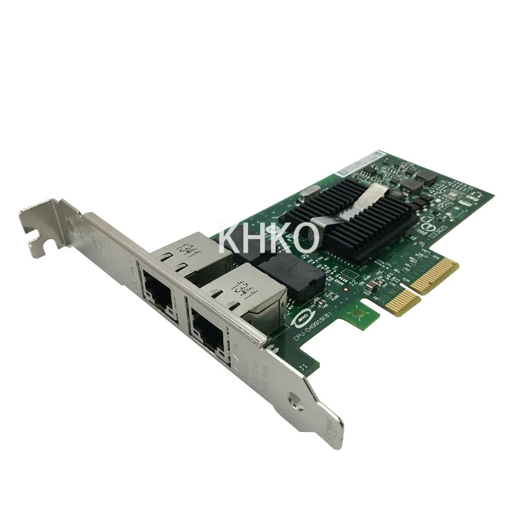 Оригинальная карта памяти PCI-E RJ-45 2 порта Ethernet стандарта Pro/1000 PT at9402ptblk, сетевая карта RJ45 PCI-E x4 82571 ГБ