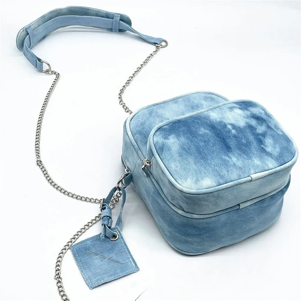 Kpop Bangtan Boys ARTIST BAG J Hope Denim Jeans Bags Meet The Side And Side Mini Bag Women Girls Shoulder Bag