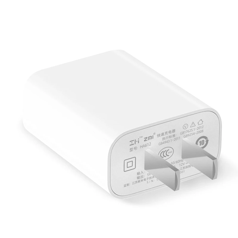 ZMI оригинальный QC 3 0 Быстрая зарядка USB адаптер питания для путешествий настенное
