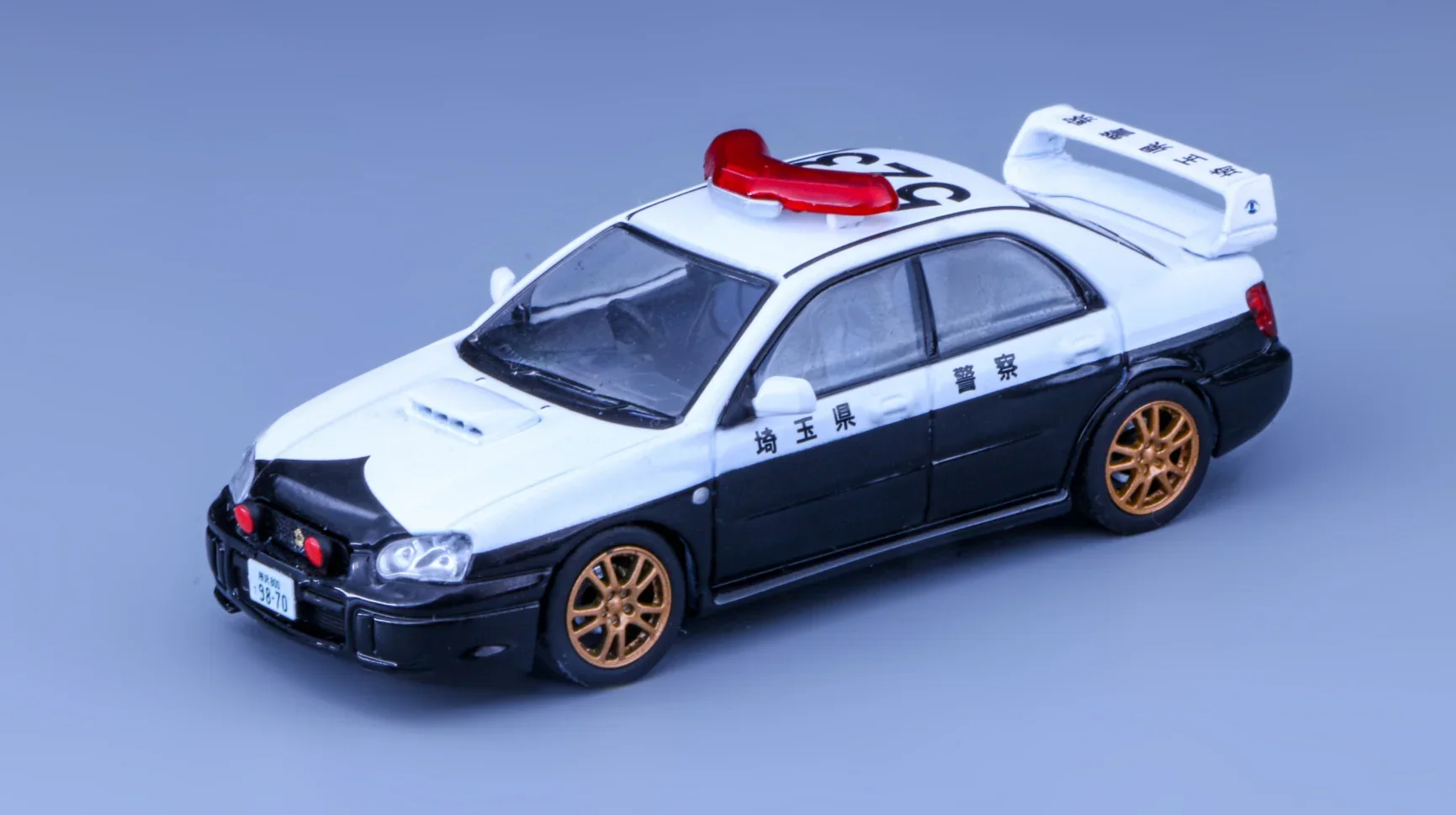 Rollin 1:64 Impreza Mk2 WRX STi Blobeye Sedan GD Япония Полицейская Сайтама Модель автомобиля