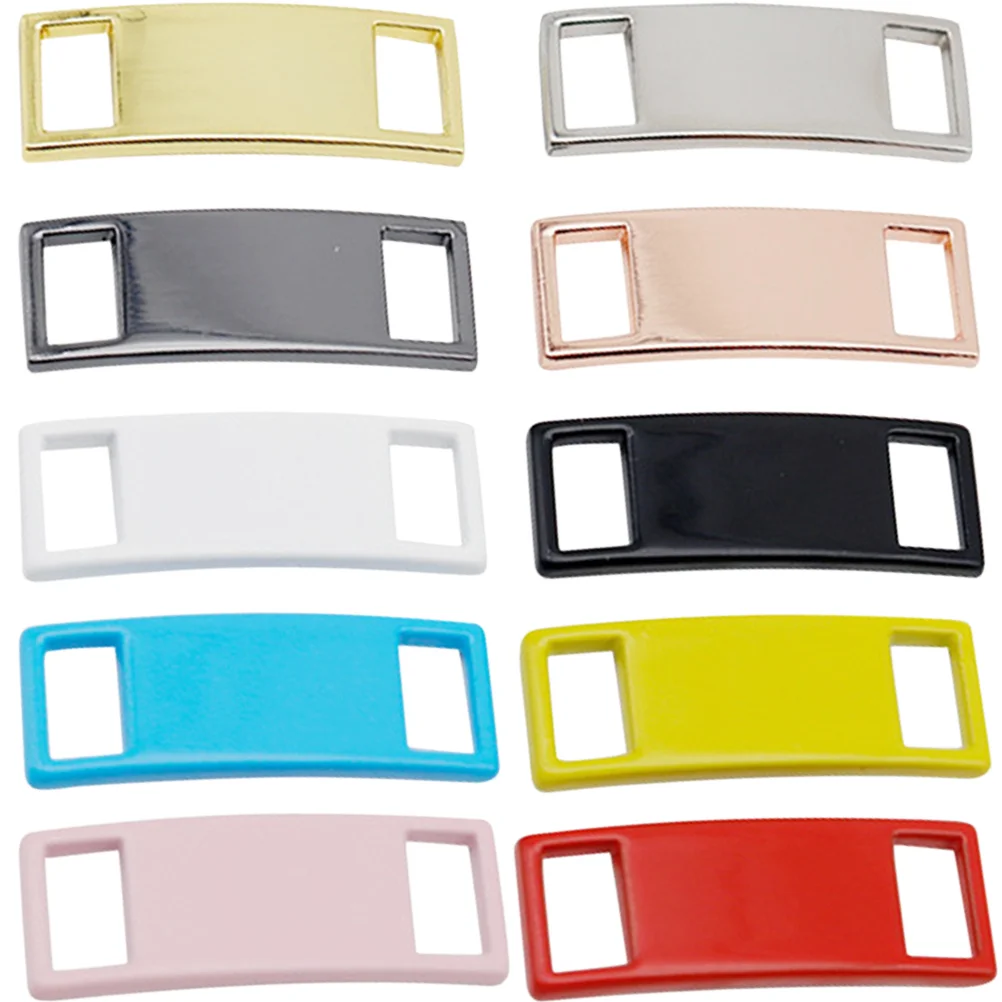 

Metal Shoe Buckle Shoelace Charms Footwear Accessories DIY Buckles Lock Repairing Casual Tips Laces Sneakers