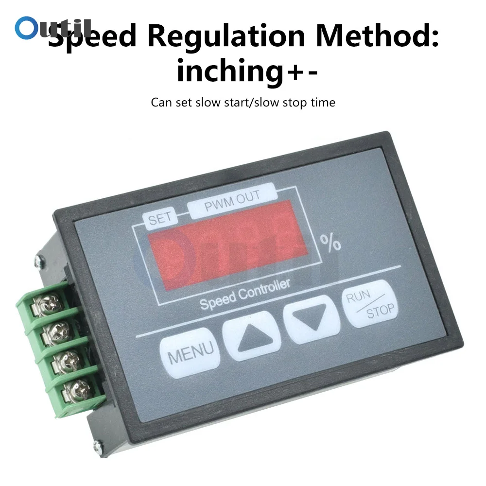 

Регулятор скорости двигателя Aideepen DC 6-60В 30А