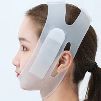 beauty face lifting belt v shaped face shaper slimming bandage skin firming soft silicone face slimming tool