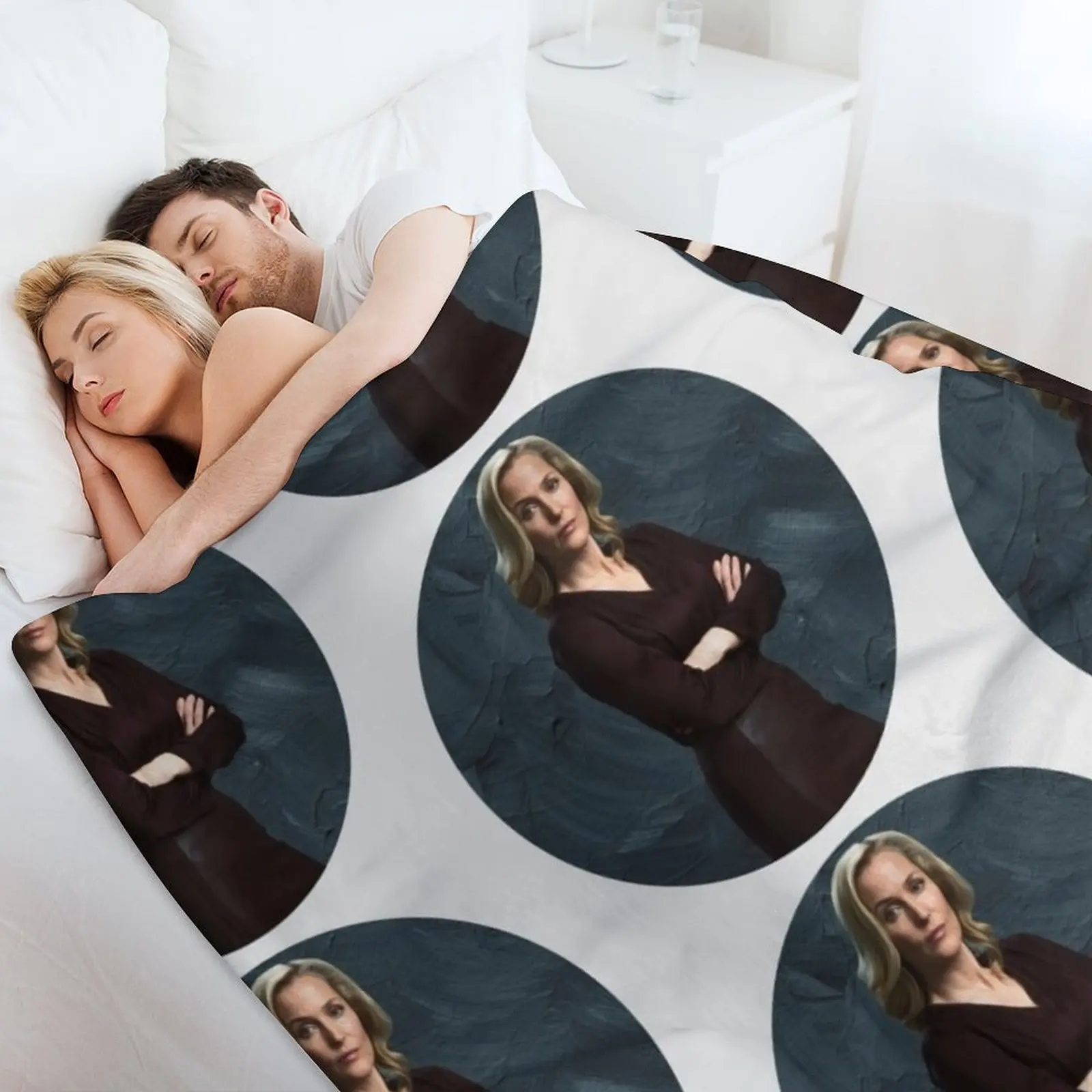 Stella Gibson The Fall Gillian Anderson масляная краска дизайнерское одеяло дорожные декоративные