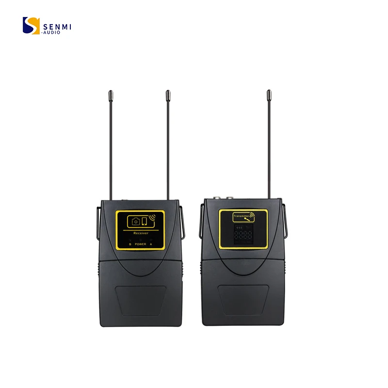 

Wireless Uhf Lavalier Microphone Professional Interview Microphone Studio Microphone For Meeting/Singing/Camera