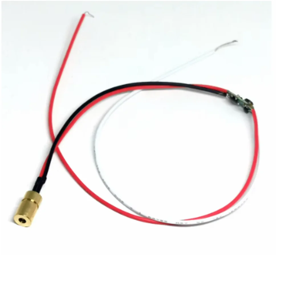 515 нм 520 10 МВт зеленый лазерный модуль точечное пятно с отверстием 6*10 5 мм мини-тип