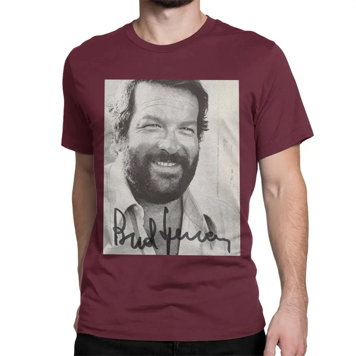 Футболка Мужская/женская из чистого хлопка с круглым вырезом и коротким рукавом