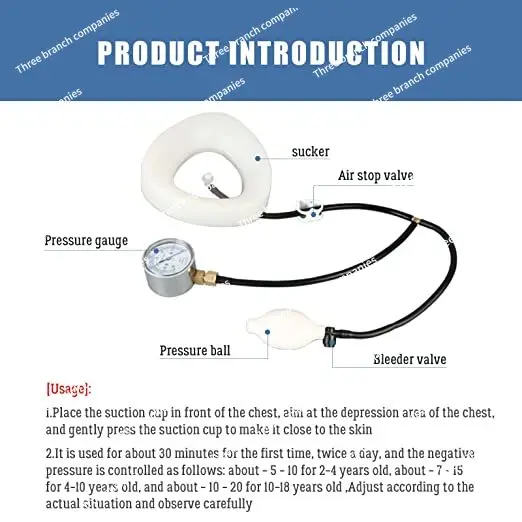 Вакуумный звонок экскаватор воронка нагрудный бандаж для детей и женщин