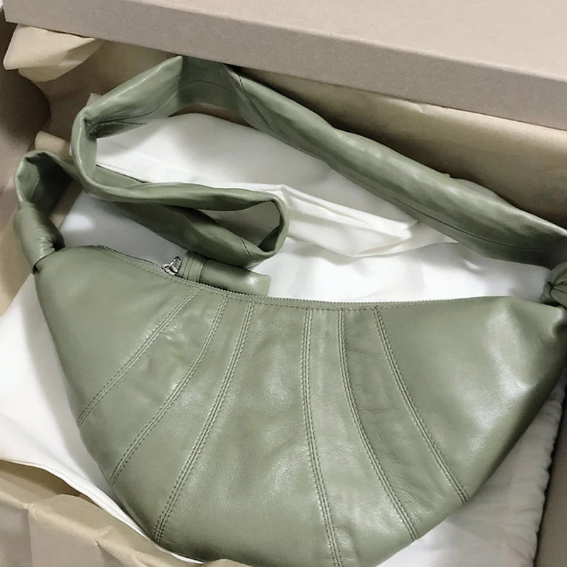 

Women's Shoulder Bag 2023 Soft Genuine Leather Zipper Handbag Luxury Design Bag Vintage 2023 Bags Bolso Mujer