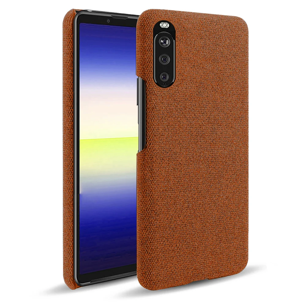

Xperia 10 III For Sony Xperia 10 III XA3 XA2 XA1 Ultra XA X Cloth Texture Case For Sony Xperia 20 8 10 Plus 5 1 II 10iii