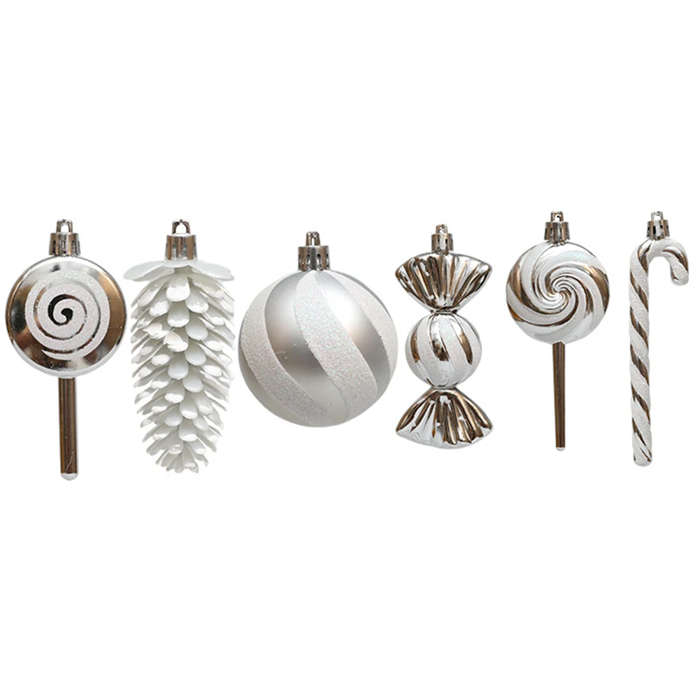 Набор рождественских конфетных украшений 15 шт. конфетная трость из мяты