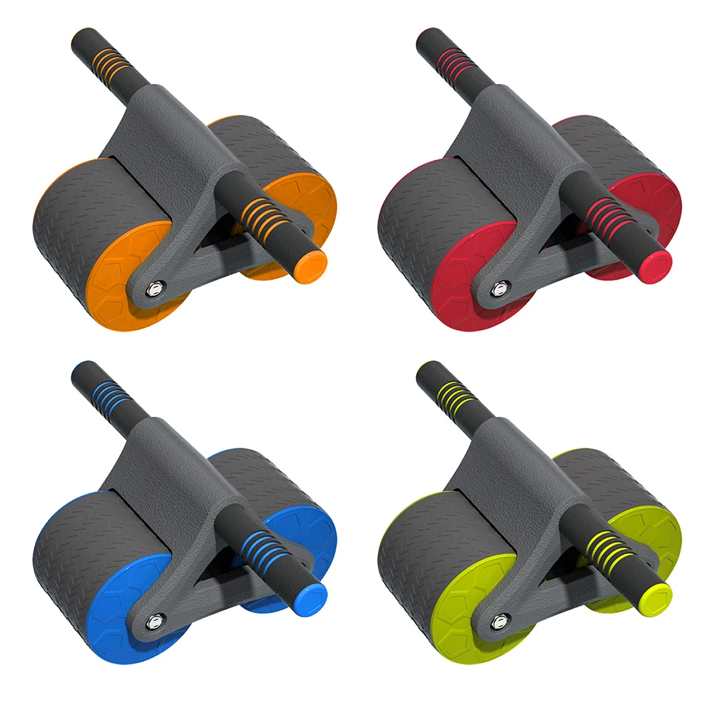 

Multifunctional Abdominal Muscle Wheel Antiskid Bodybuilding Roller Plastic Automatic Rebound Safe Silent for Training Equipment