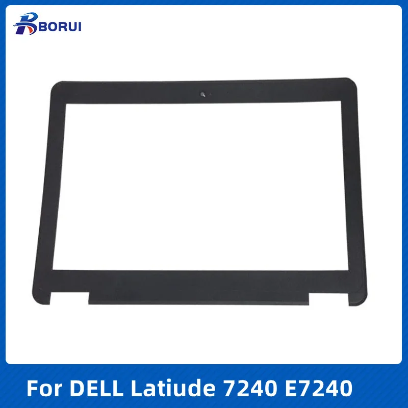 Новинка, ЖК-дисплей, крышка передней панели для ноутбука DELL лэдэ 7240 E7240 P/N 04VCNC 0F0XP9, Черная передняя рамка для экрана с отверстием для камеры