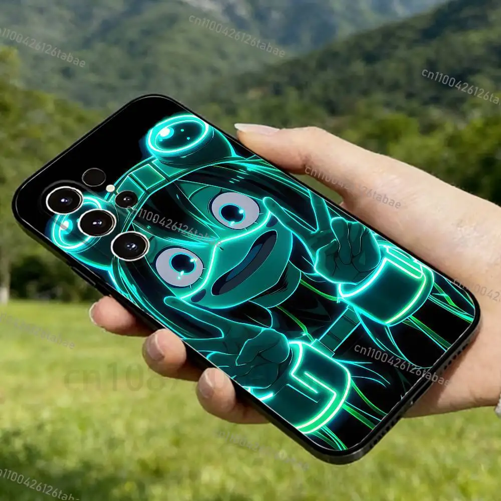 Фото Чехол для телефона Anime T-Tsuyu Asui для Samsung GalaxyA53,51,72,73,31,30,42, мягкий силиконовый защитный чехол для телефона №3
