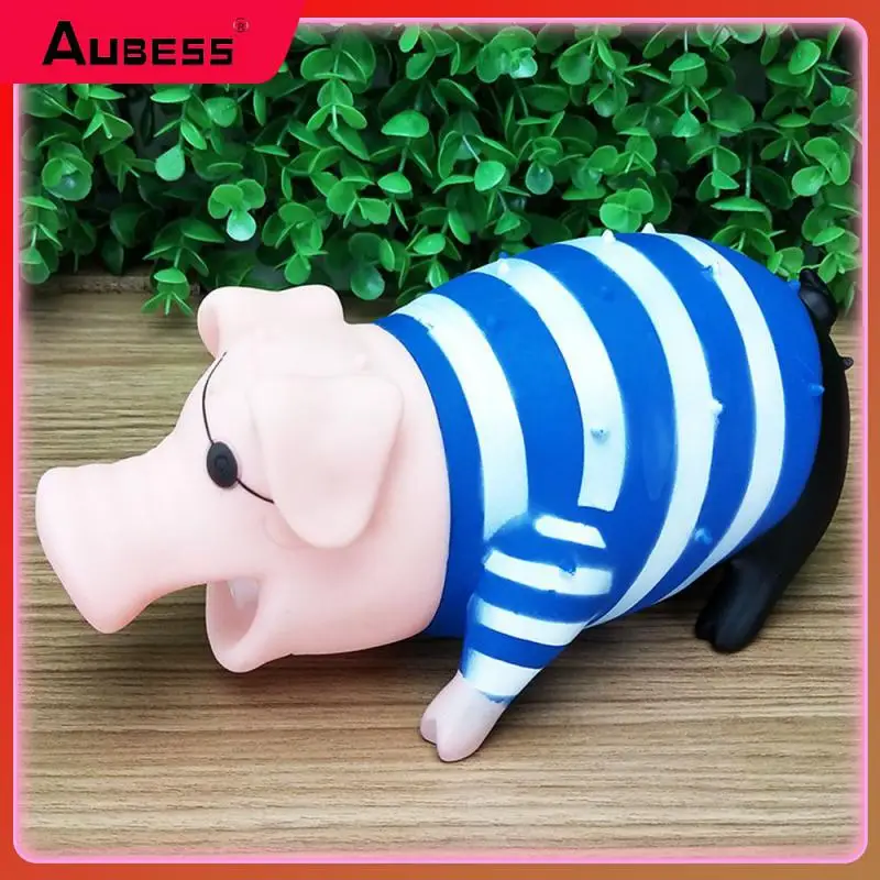 Cute Pig Shape Pet Toys Tangamine Material Dog Sound Toys Safe And Environmentally Friendly Not Afraid Of Evil Pet Chewing Toys