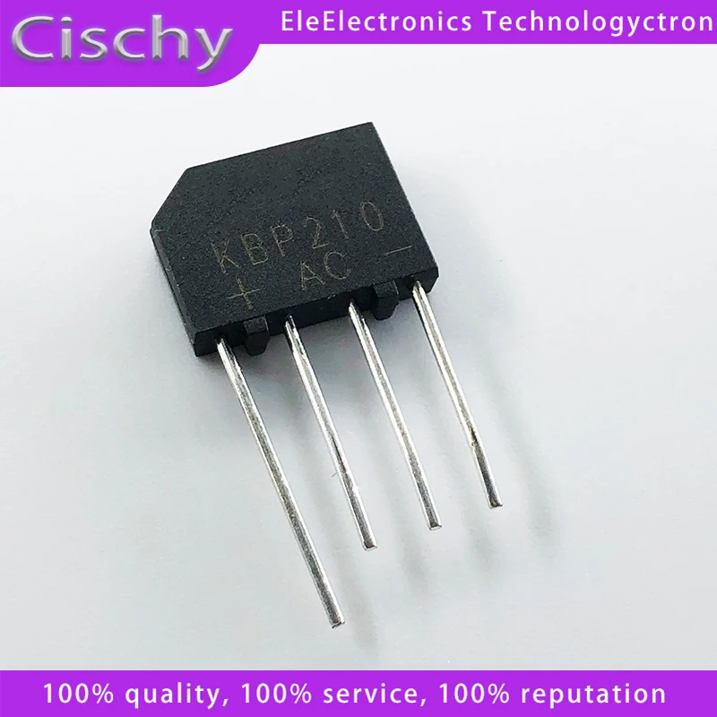 

5 шт./лот KBP210 KBP210G 2A 1000 в DIP-4