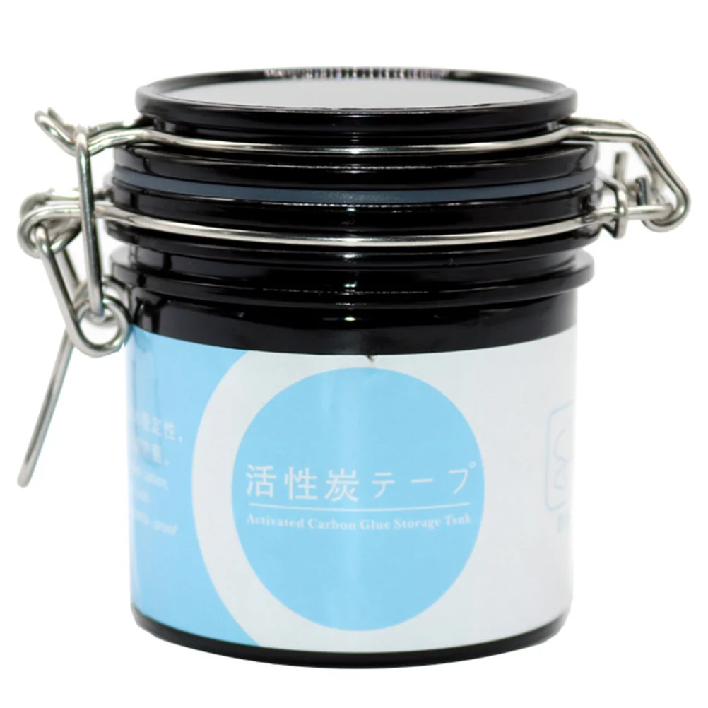 

1pc Plastic Eyelash Glue Storage Holder Eyelashes Extension Glue Jar (Black)