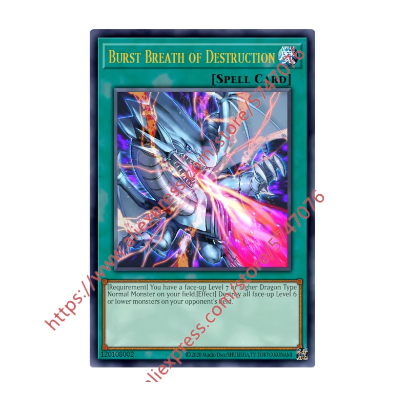 

Yu Gi Oh Burst Breath of Destruction SR Japanese English DIY Toys Hobbies Hobby Collectibles Game Collection Anime Cards