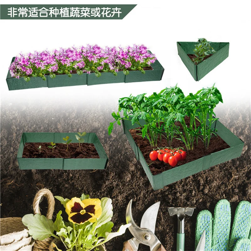 

Уличный балкон, садовый, садовый, овощной, цветочный горшок, терраса, «сделай сам», Бесплатная комбинация, многоугольная Цветочная кровать