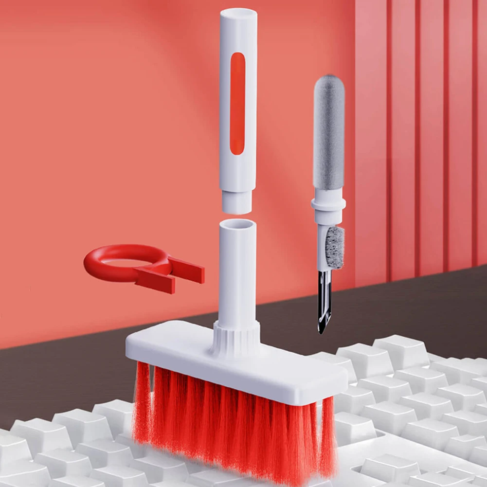 

3 in 1 Keyboard Cleaning Brush Computer Earphone Cleaning tools Keyboard Cleaner keycap Puller kit for PC Airpods Pro 1 2
