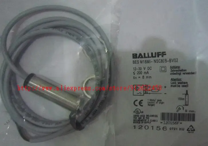 Новый высококачественный датчик приближения M18MI-NSC50B-BV03 BES-BV02 -BV05