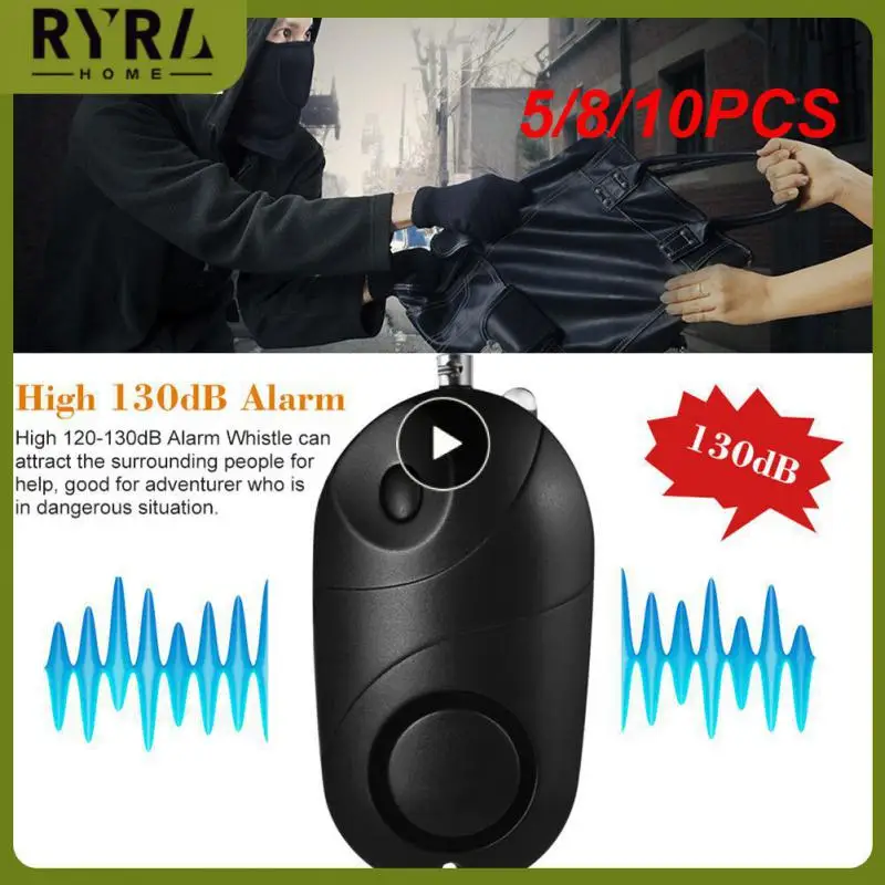 

Self Defense Alarm 130dB Anti-wolf Girl Child Women Security Protect Alert Personal Safety Scream Loud Emergency Alarm Keychain